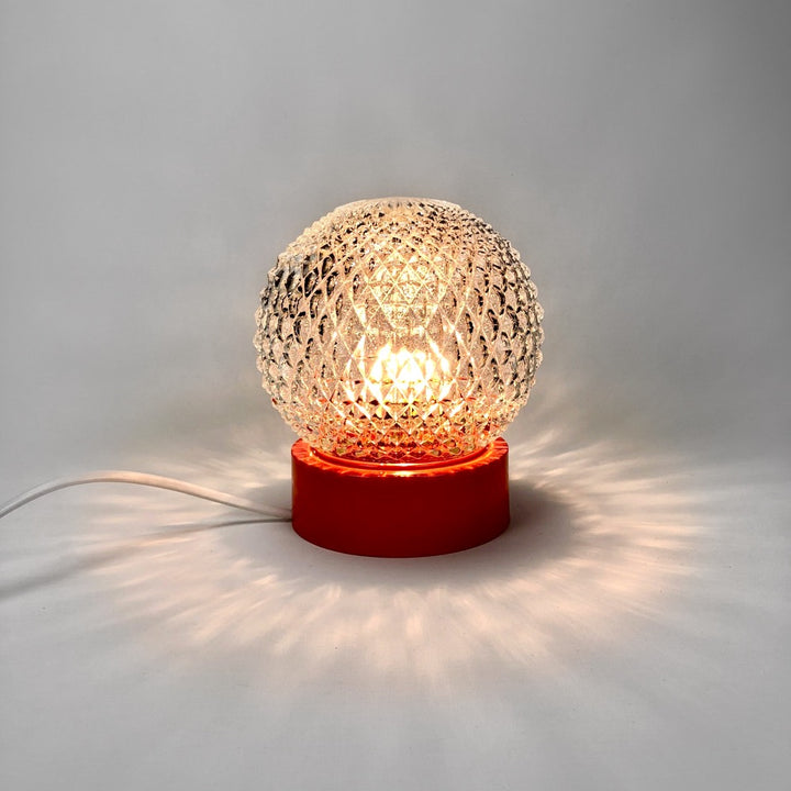 Lampe globe des années 70