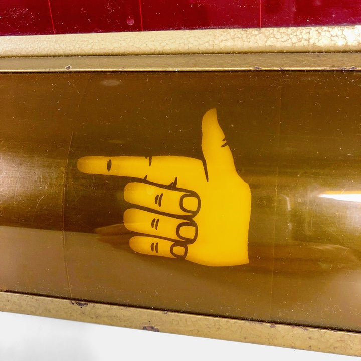 Enseigne lumineuse année 70