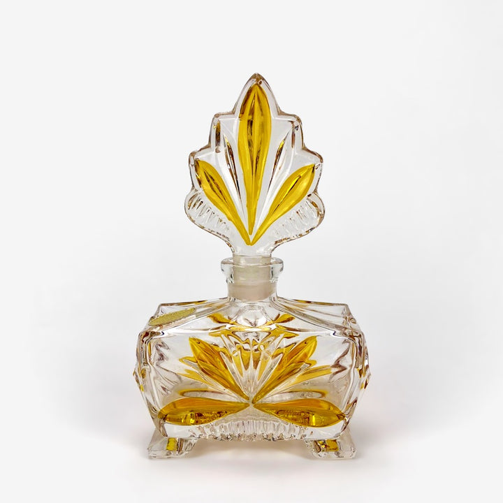 Ensemble de toilette en cristal de Bohême