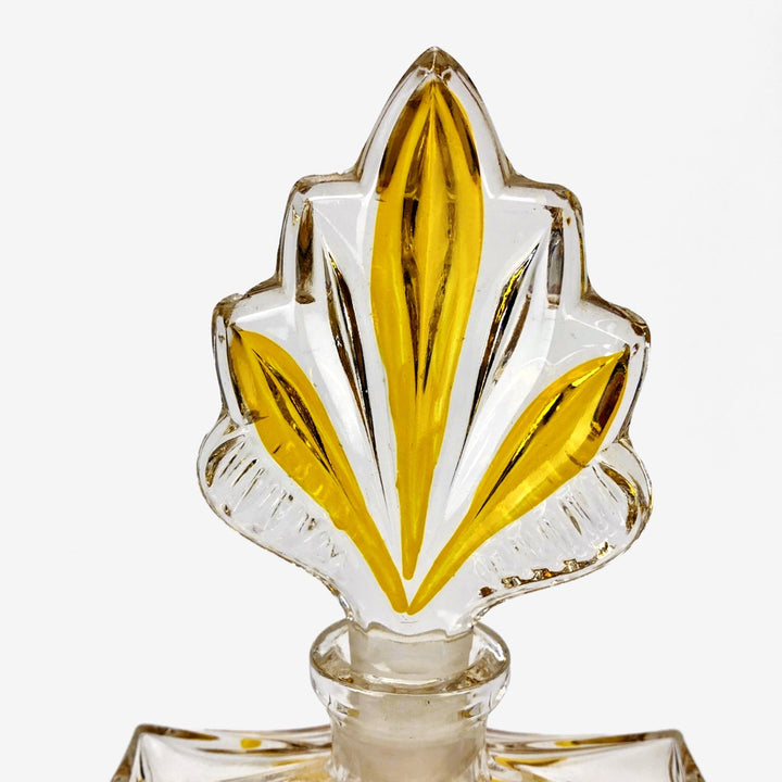 Ensemble de toilette en cristal de Bohême