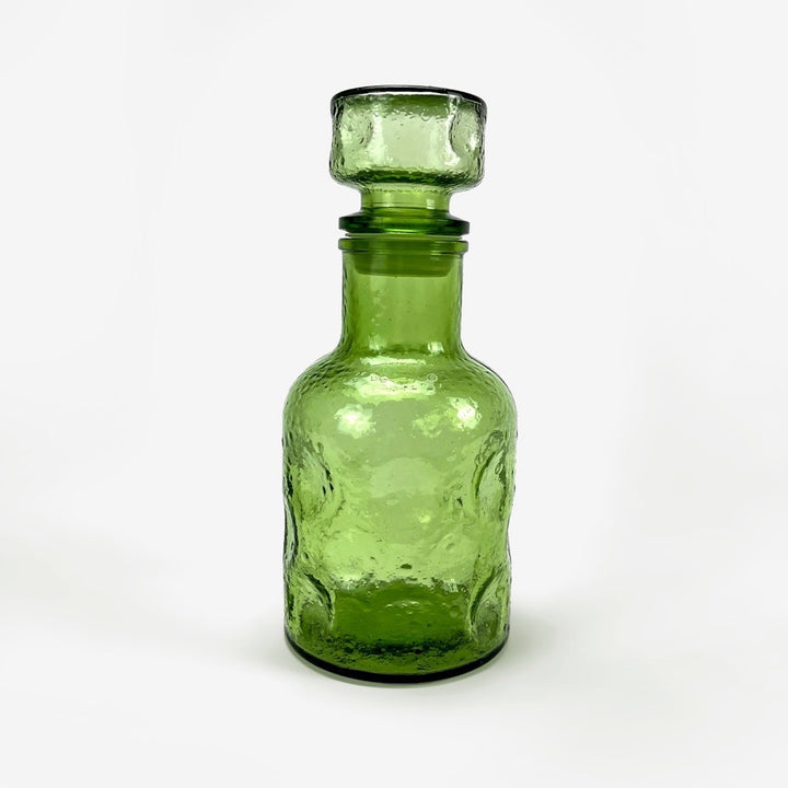 Carafe en verre moulé Nescafé collector années 70