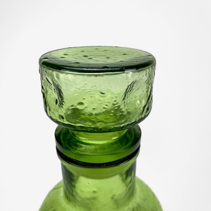 Carafe en verre moulé Nescafé collector années 70