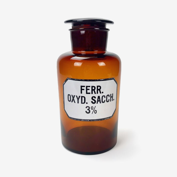 Grand flacon d'apothicaire