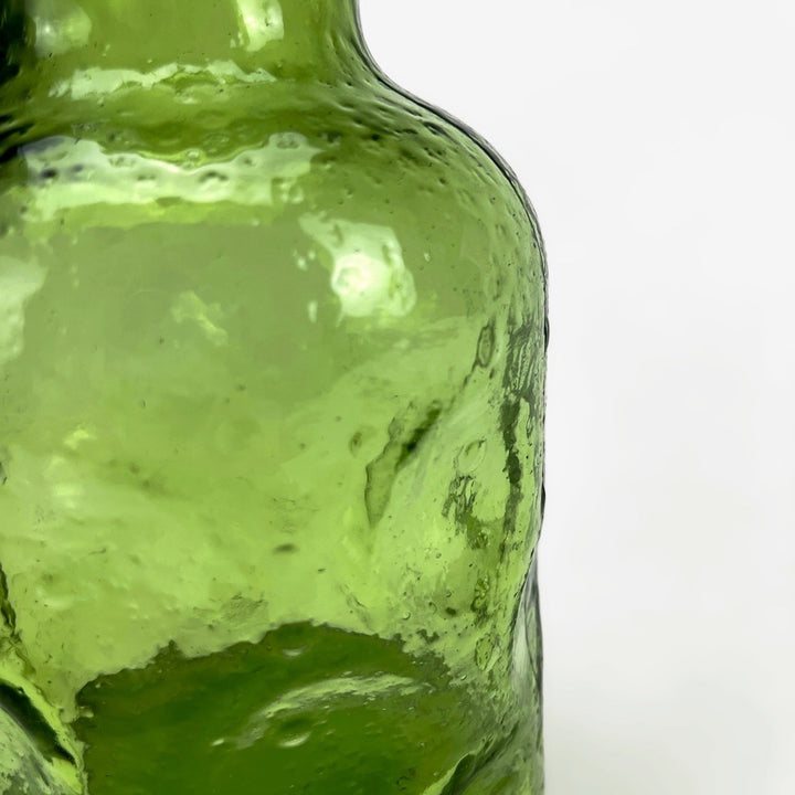 Carafe en verre moulé Nescafé collector années 70