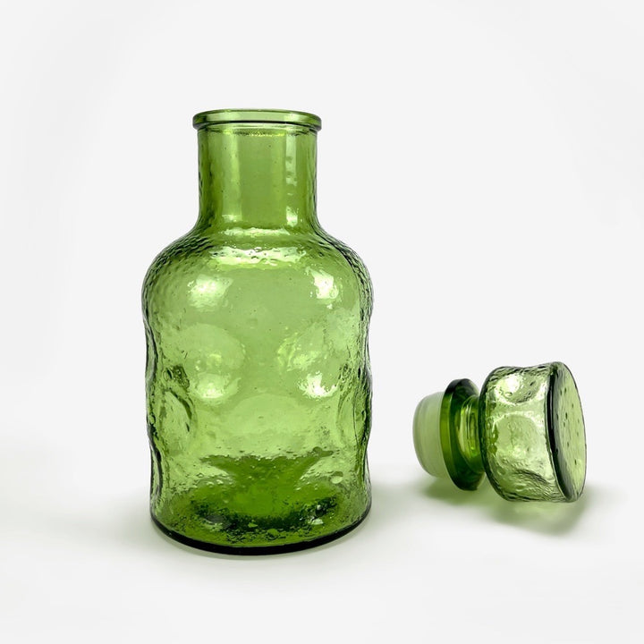 Carafe en verre moulé Nescafé collector années 70