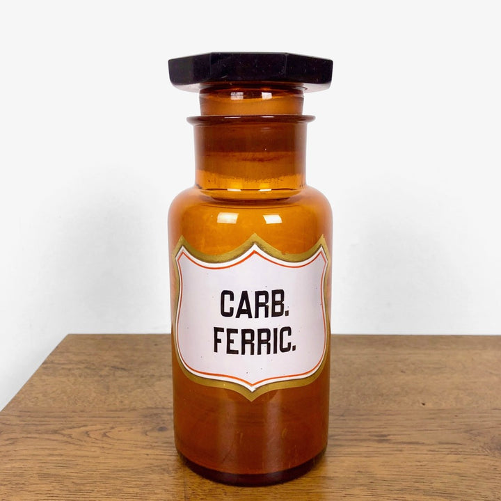 Paire de bocaux d'apothicaire