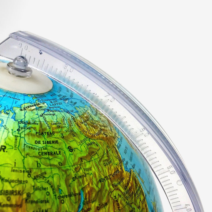 Globe terrestre lumineux des années 70