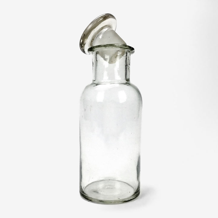 Ensemble de flacons d'apothicaire