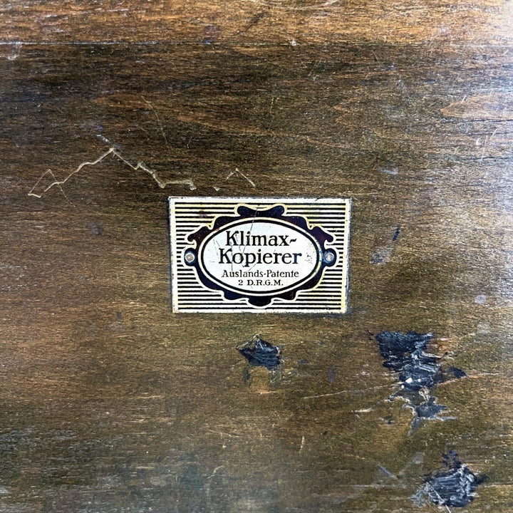 Tireuse de photo par contact Klimax Copierer années 30/40