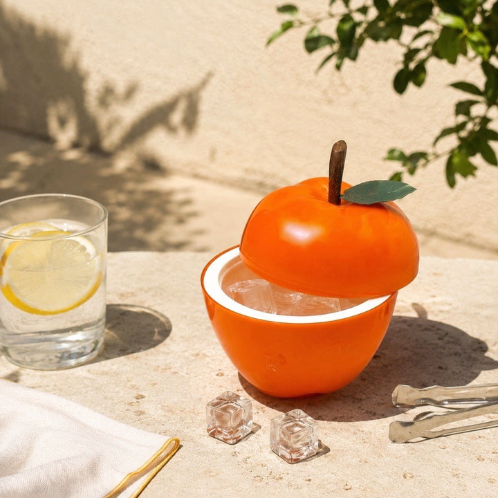 Bac à glaçons pomme orange années 70