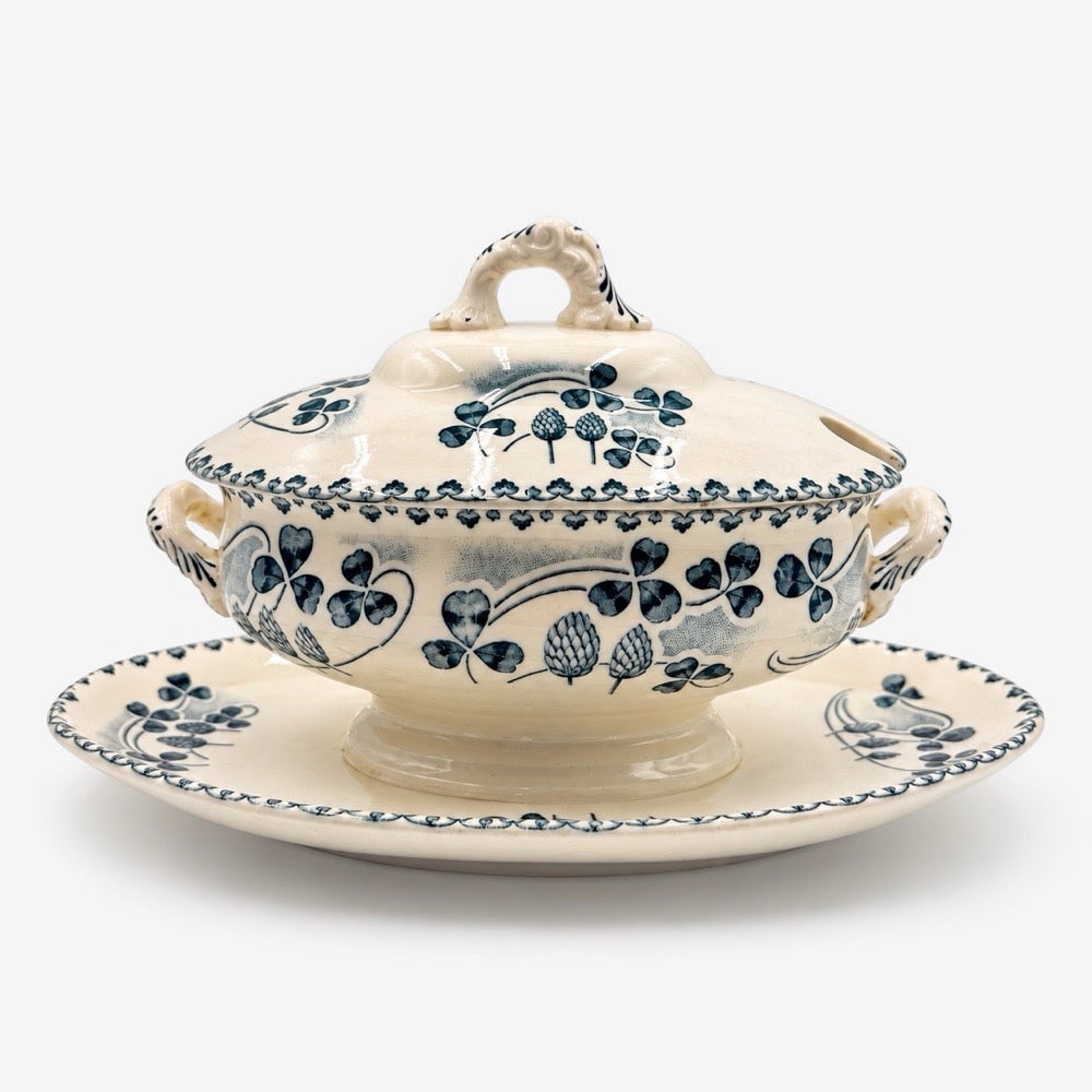 Saucière Terre de Fer Catinat Émile Bourgeois XIXe