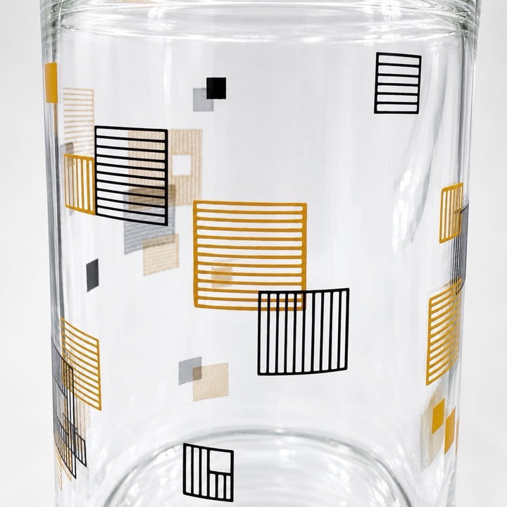 Carafe graphique Mid-Century