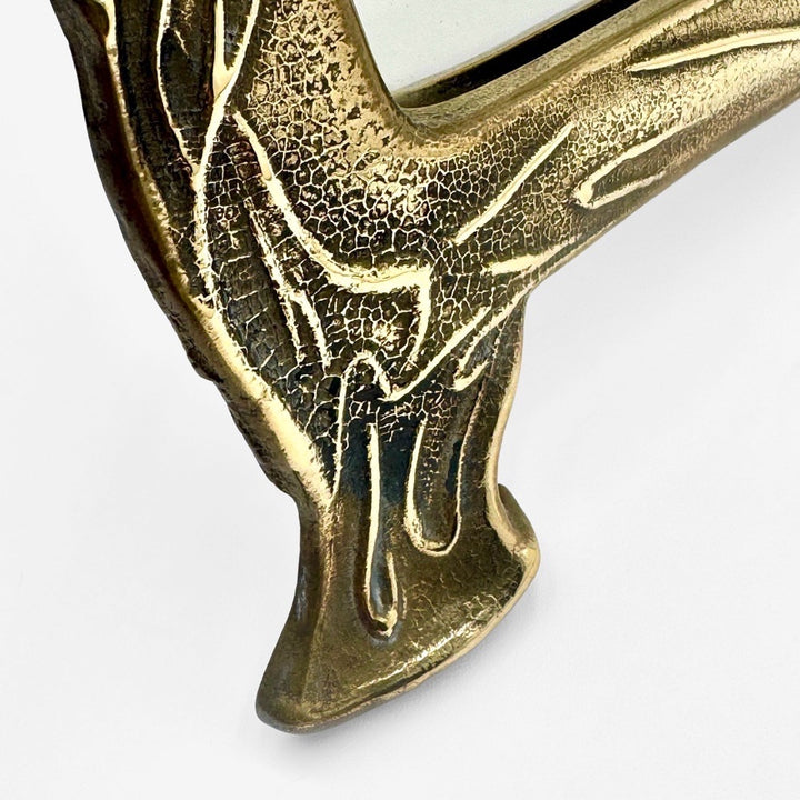 Miroir style Art Nouveau Pierre Bex années 70