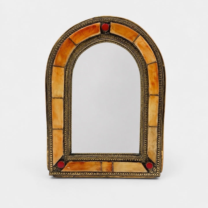 Miroir marocain laiton années 80