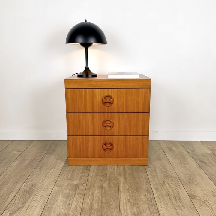 Commode danoise placage teck années 70