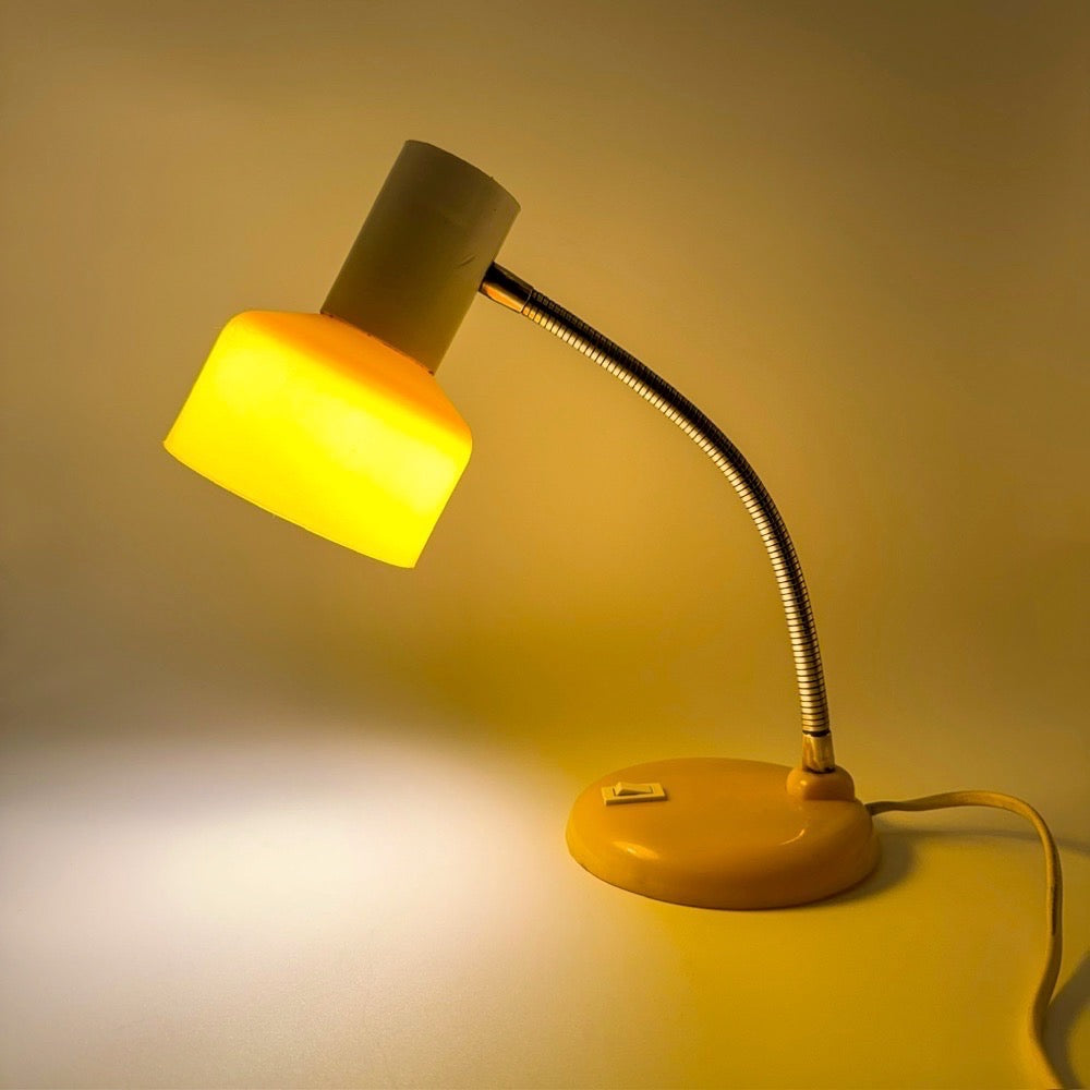 Lampe Parabel Electric jaune Allemagne années 60/70