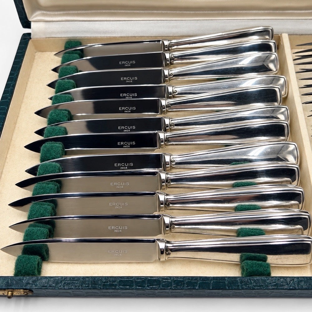 Ménagère à dessert Ercuis années 50