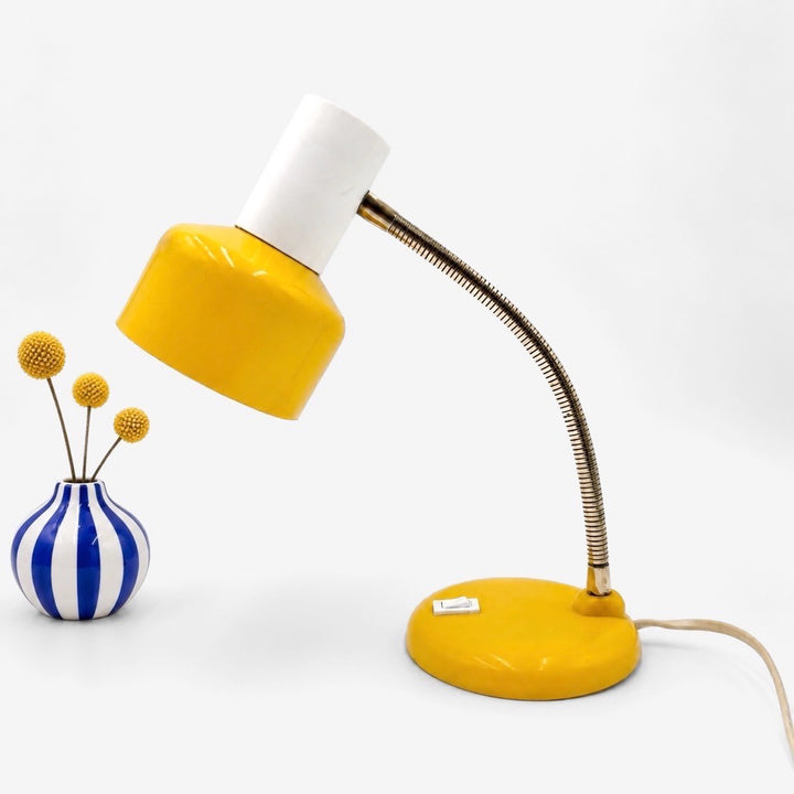 Lampe Parabel Electric jaune Allemagne années 60/70