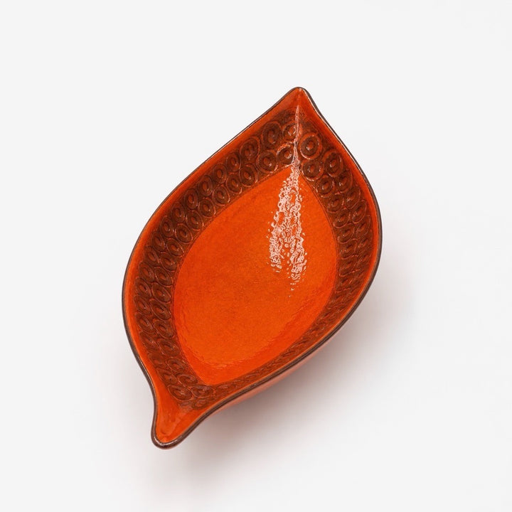Grande coupe moderniste italienne en céramique années 60/70