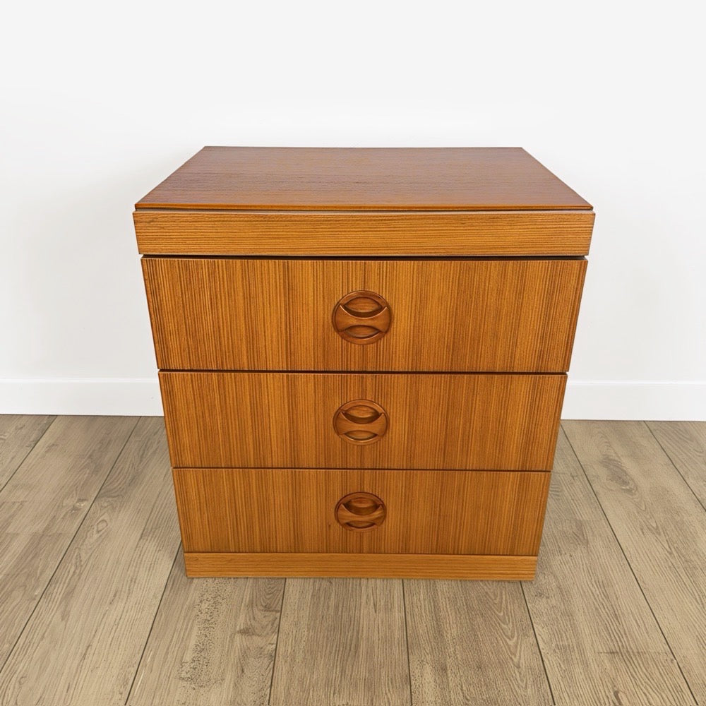 Commode danoise placage teck années 70