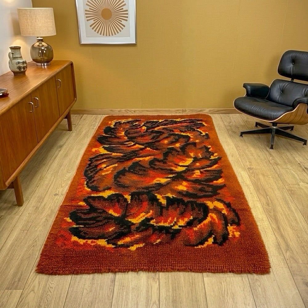 Tapis en laine Readicut Wakefield 1972