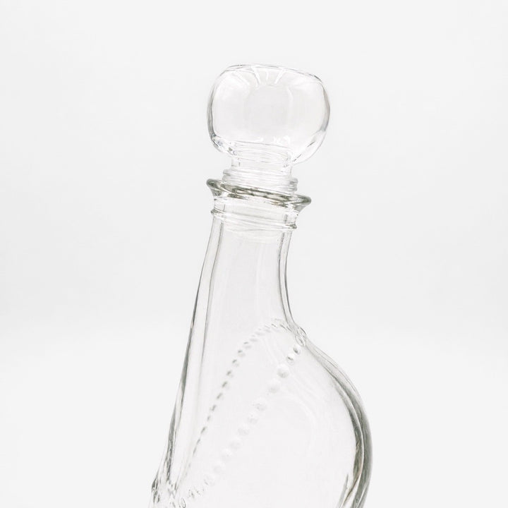 Flacon escarpin en verre années 80