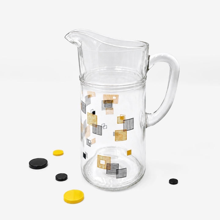 Carafe graphique Mid-Century