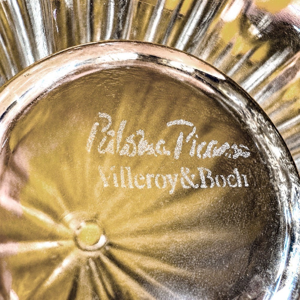 Flacons huilier & vinaigrier en cristal Paloma Picasso pour Villeroy & Boch 1989
