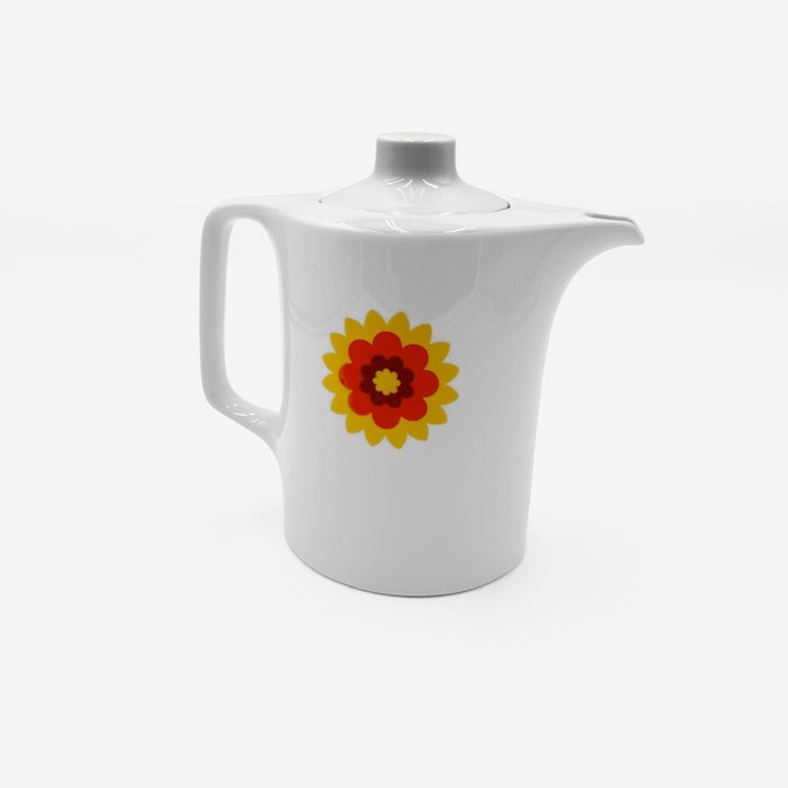 Cafetière théière Flower Power Lorenz Hutschenreuther 70's