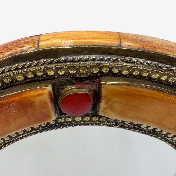 Miroir marocain laiton années 80