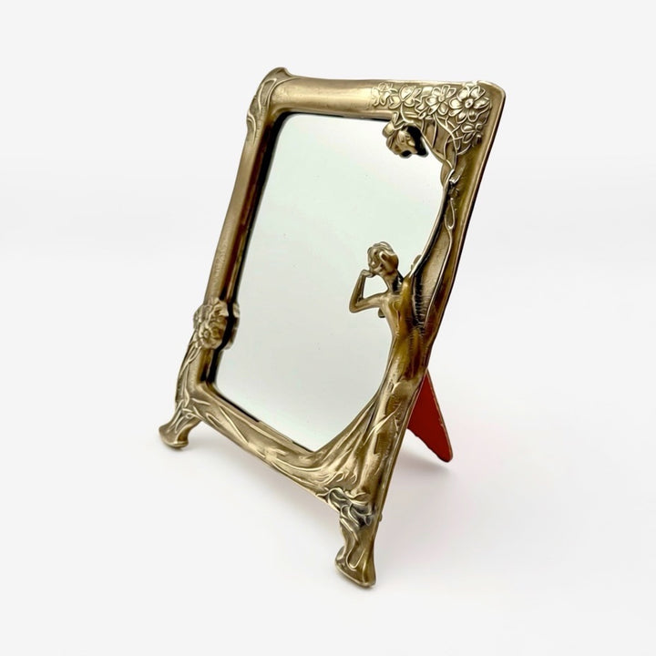 Miroir style Art Nouveau Pierre Bex années 70