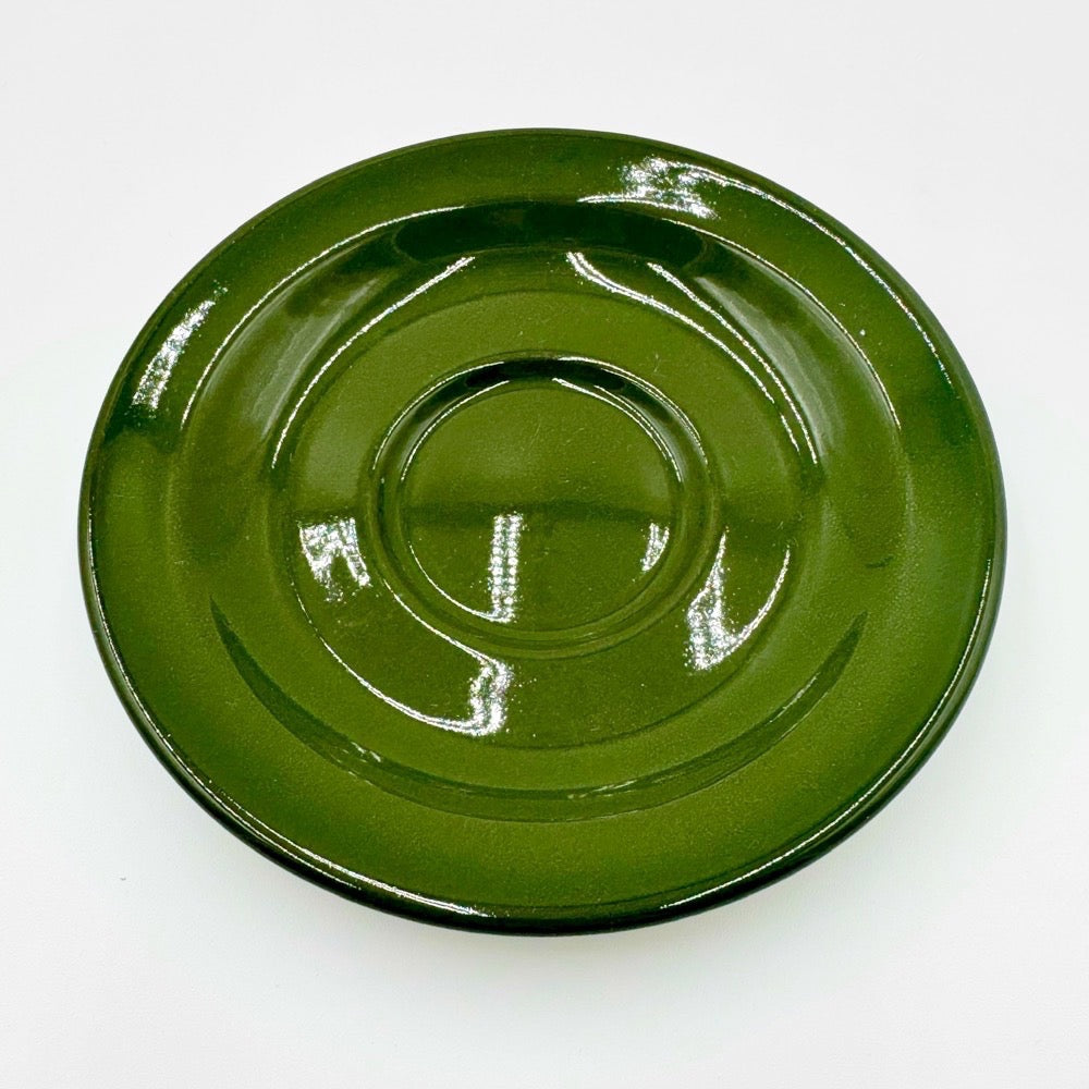 Tasses à expresso vert empire filet or Helvetia express