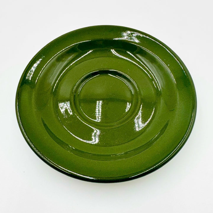 Tasses à expresso vert empire filet or Helvetia express