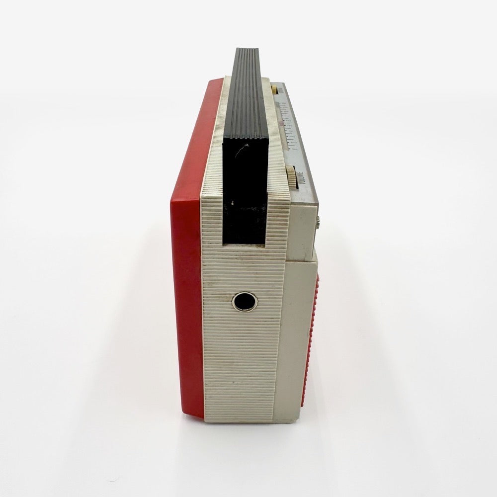 Transistor rouge Philips années 70