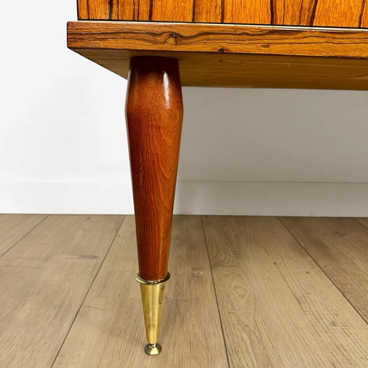 Enfilade scandinave placage palissandre laqué années 60