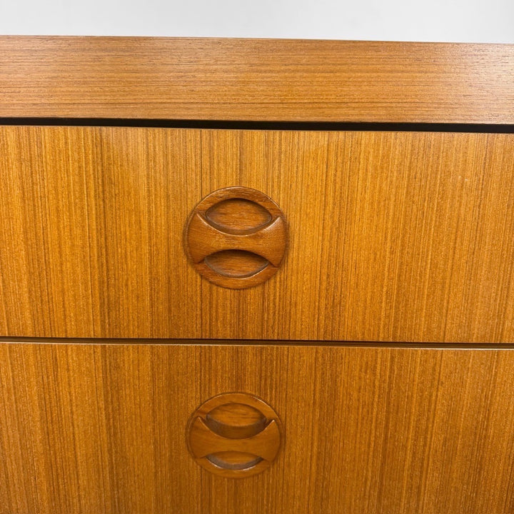 Commode danoise placage teck années 70