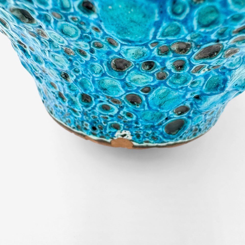 Grand vase écume de mer années 50