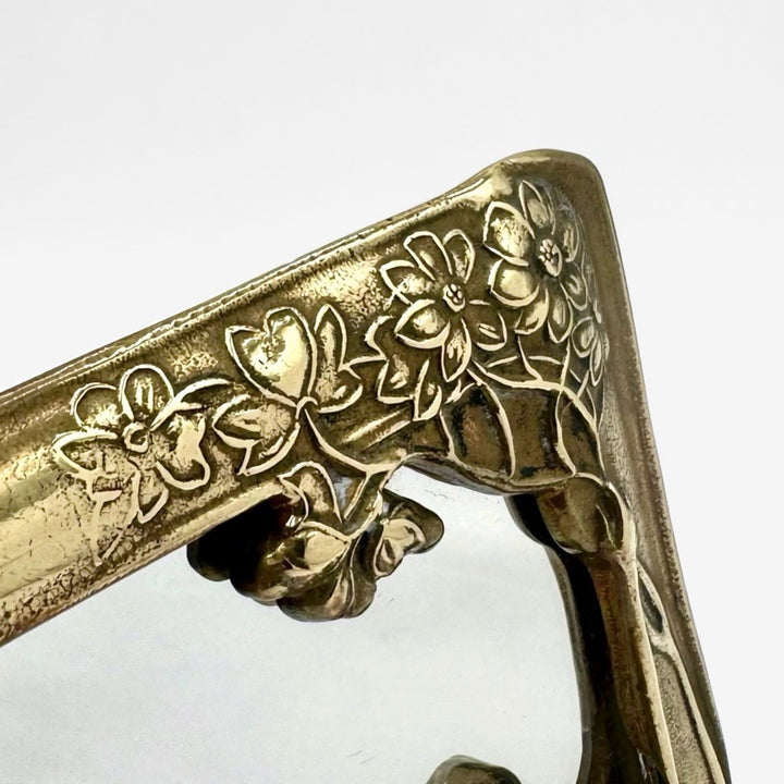 Miroir style Art Nouveau Pierre Bex années 70