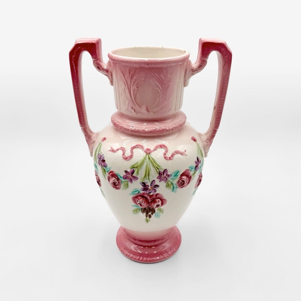 Vase Art Nouveau en barbotine Longchamp Terre de Fer