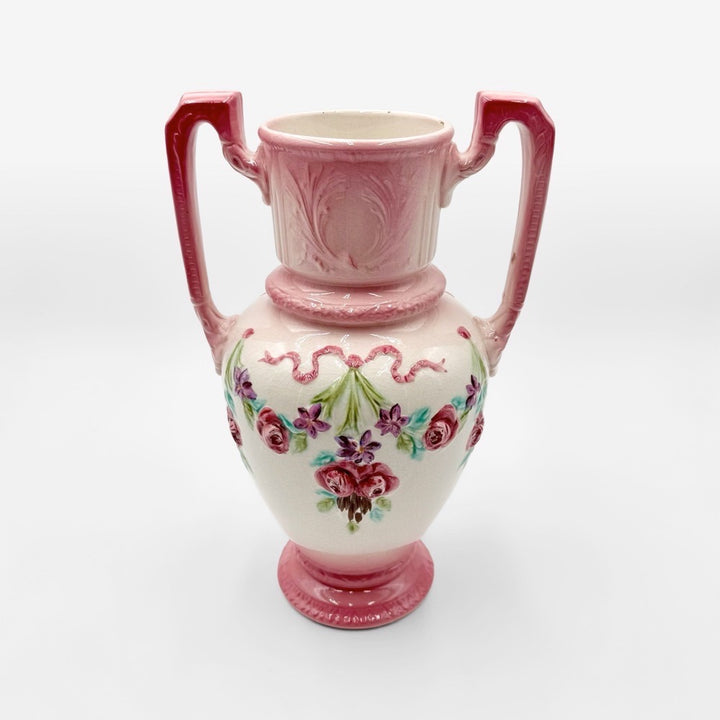 Vase Art Nouveau en barbotine Longchamp Terre de Fer