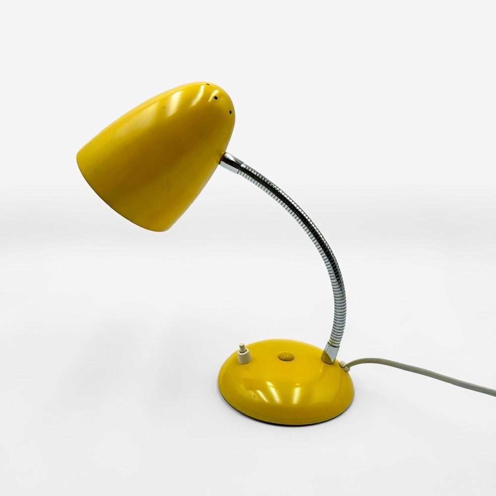 Lampe cocotte jaune vintage Igor Paris
