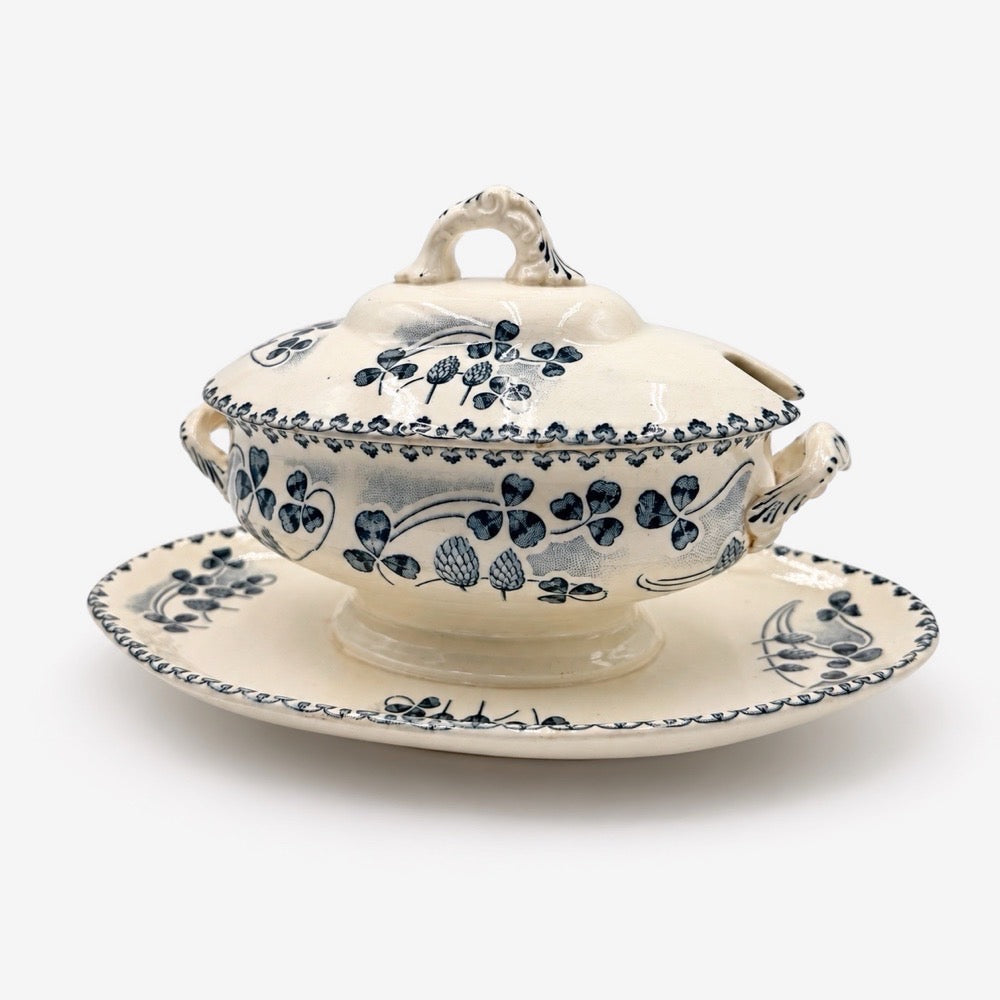 Saucière Terre de Fer Catinat Émile Bourgeois XIXe