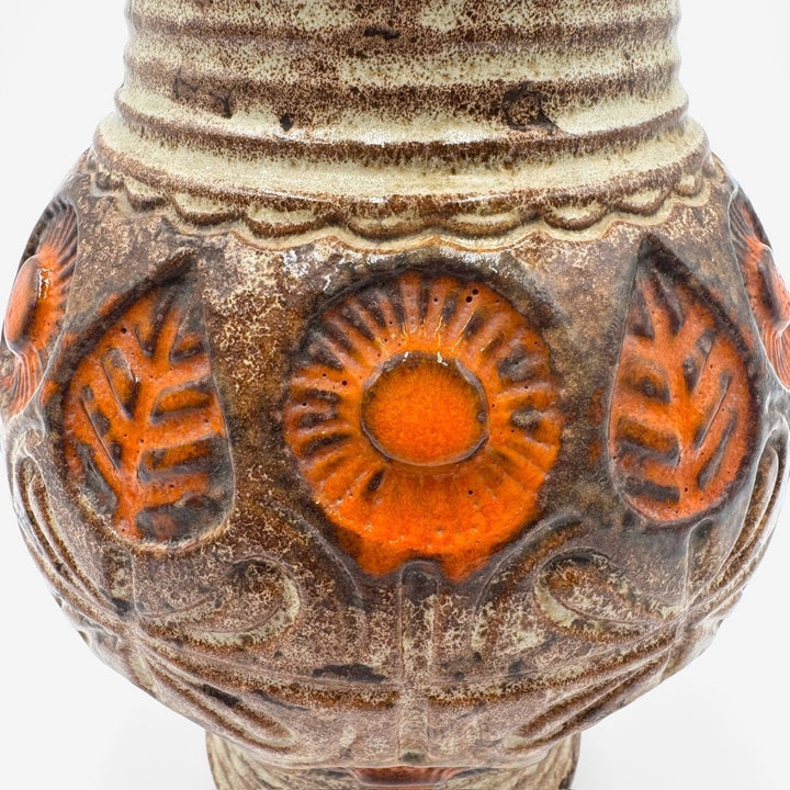 Vase texturé Wekara années 70