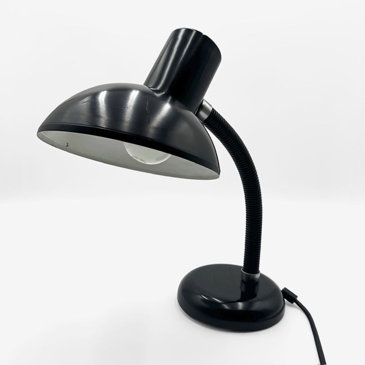 Lampe cocotte noire Veb Narva années 70