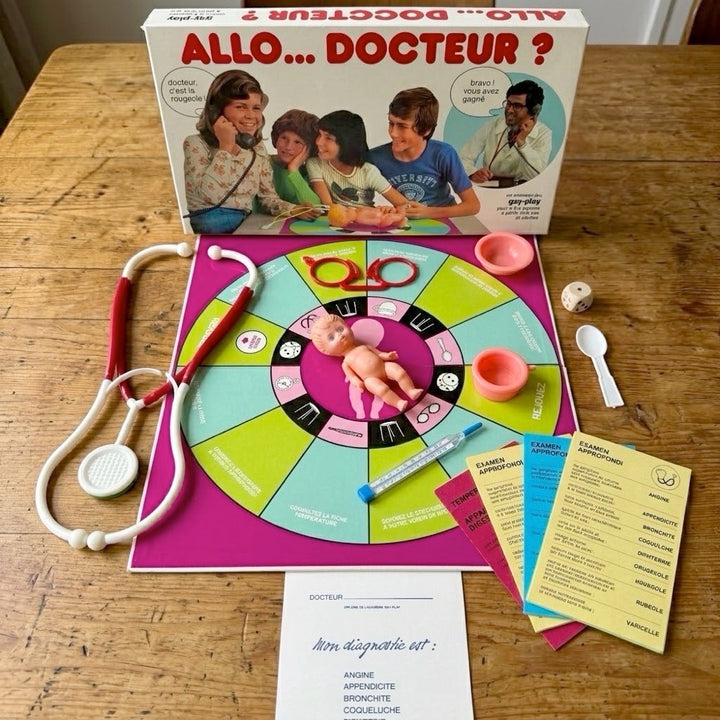 Jeu Allo Docteur Gay-Play 1981