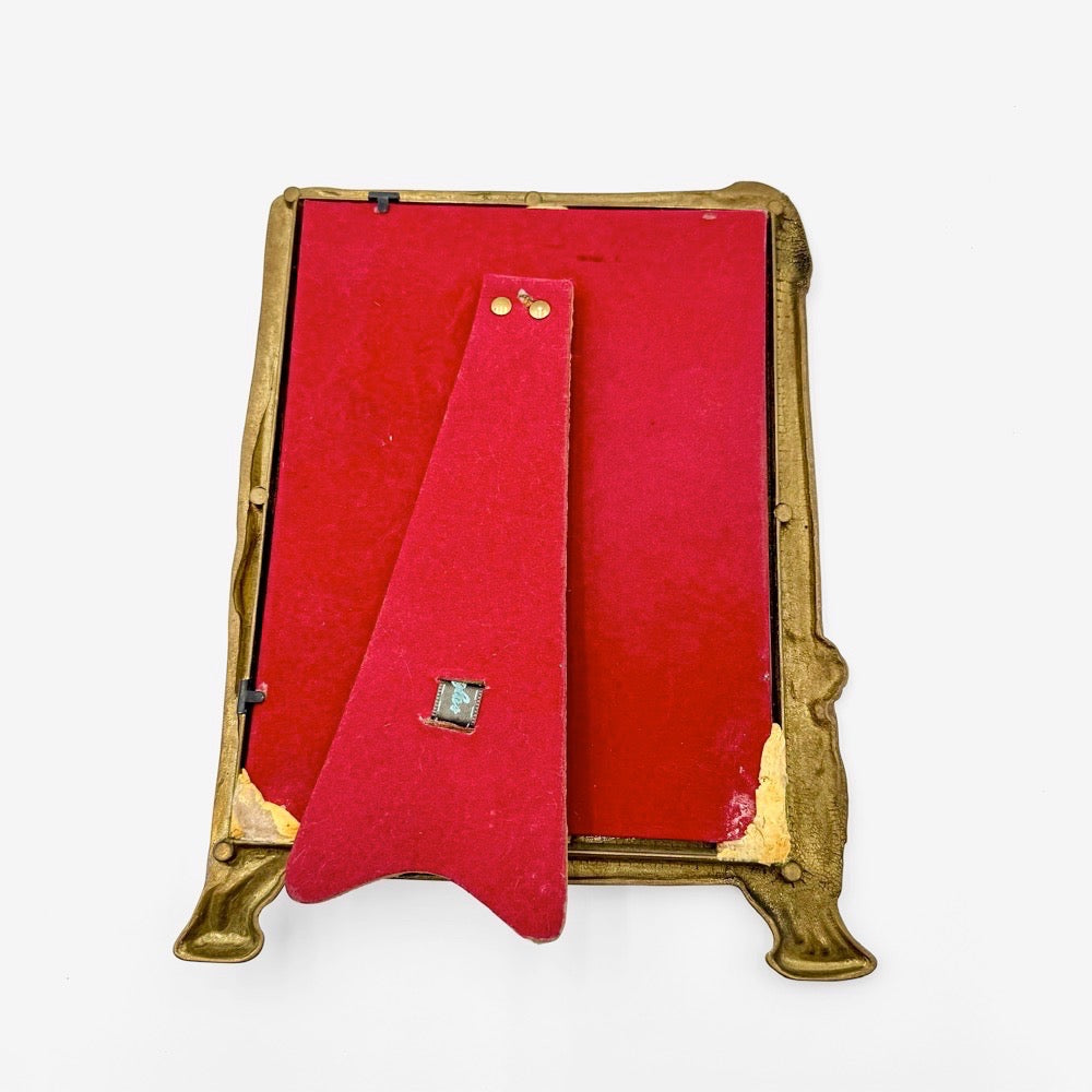 Miroir style Art Nouveau Pierre Bex années 70