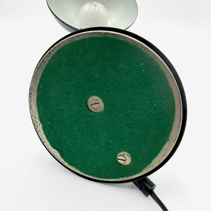 Lampe cocotte noire Veb Narva années 70
