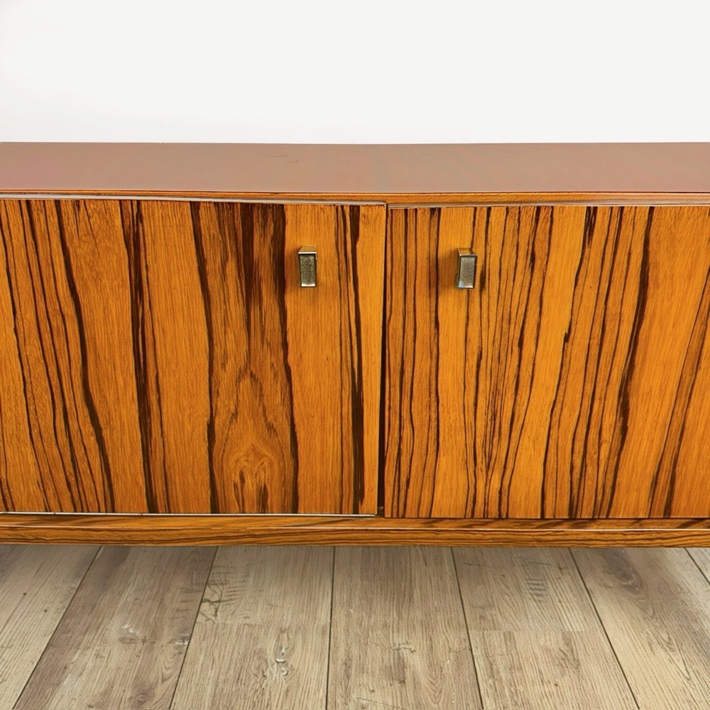 Enfilade scandinave placage palissandre laqué années 60