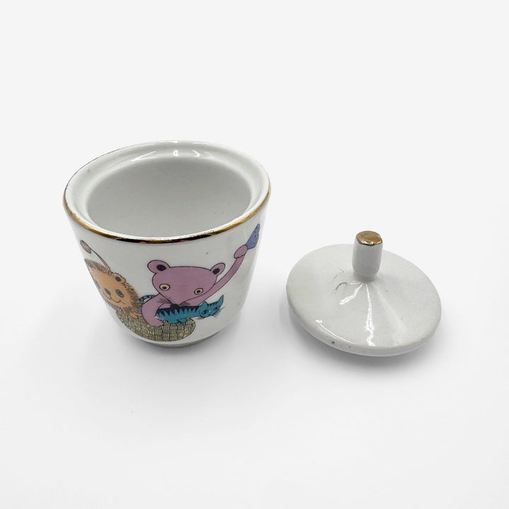Dinette en porcelaine années 70