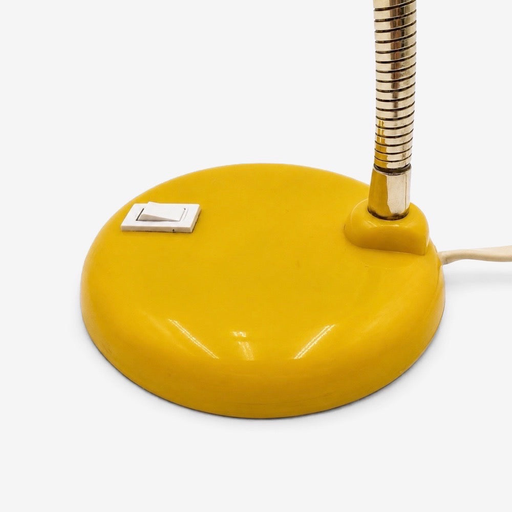 Lampe Parabel Electric jaune Allemagne années 60/70